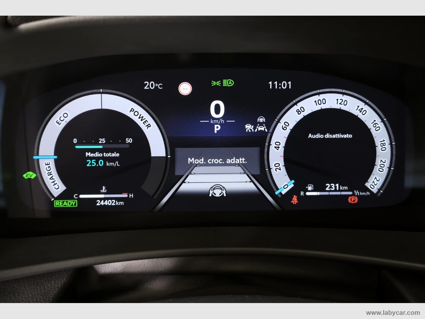 C-HR 1.8 Hybrid E-CVT Lounge 25.000KM*FULL - immagine 19