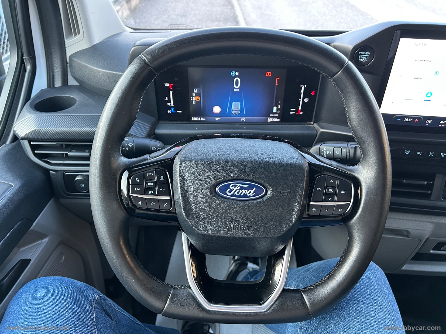 Transit Custom 320 2.0 EcoBlue 136cv AT8 AWD PC F.Trend 4X4 POCHI KM - immagine 19