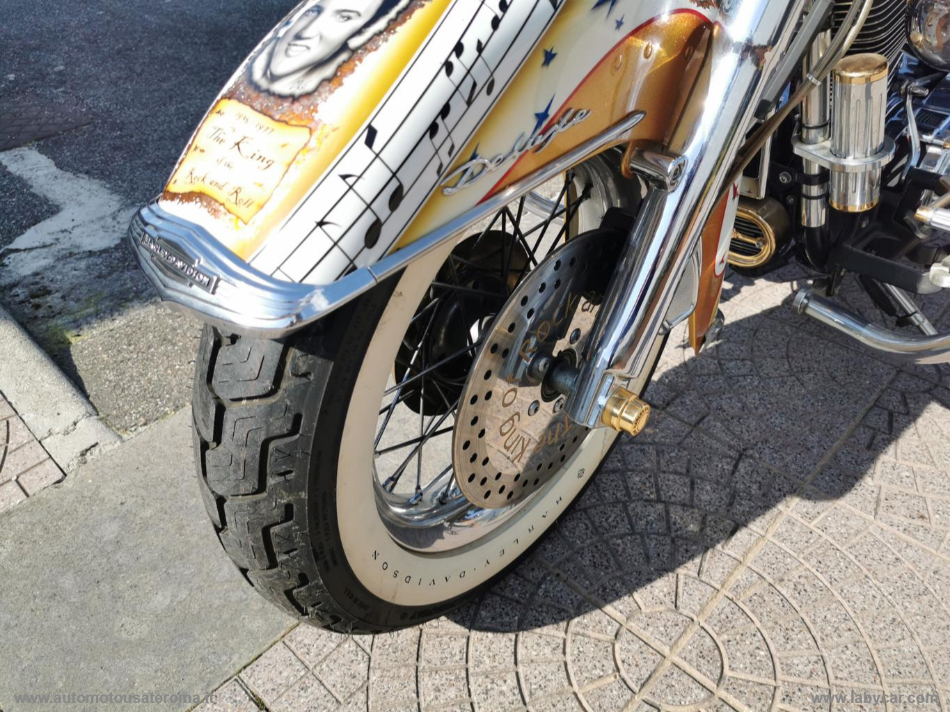 Softail DELUXE Trasf. CARB./GRAFICA ELVIS RATE AUTO MOTO SCOOTER - immagine 19