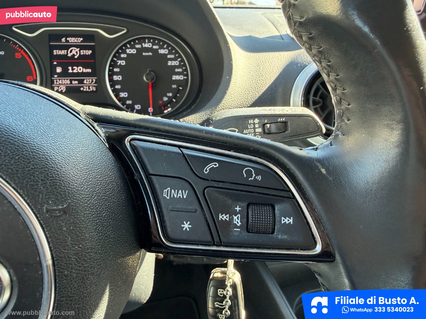 A3 SPB 1.6 TDI 116CV S tronic Sport - immagine 19