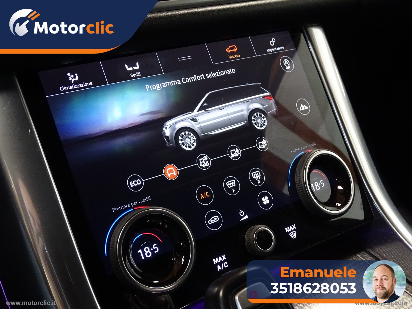 Range Rover Sport 3.0 SDV6 249 CV HSE - immagine 19