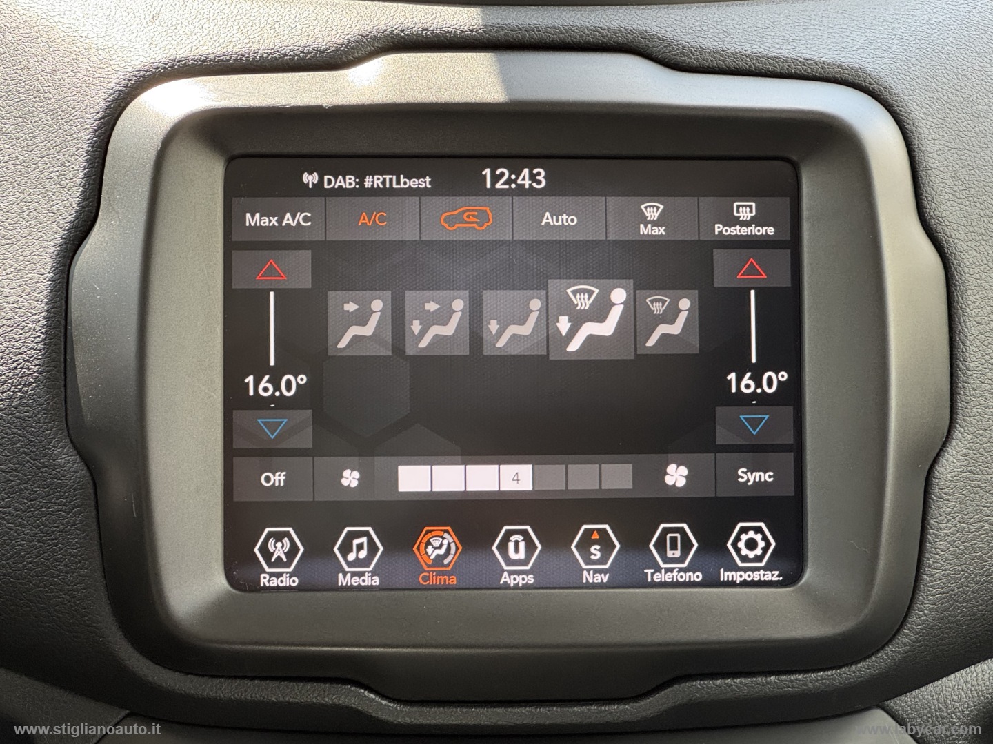 Renegade 1.6 Mjt 130CV Limited TELEC POST - immagine 20