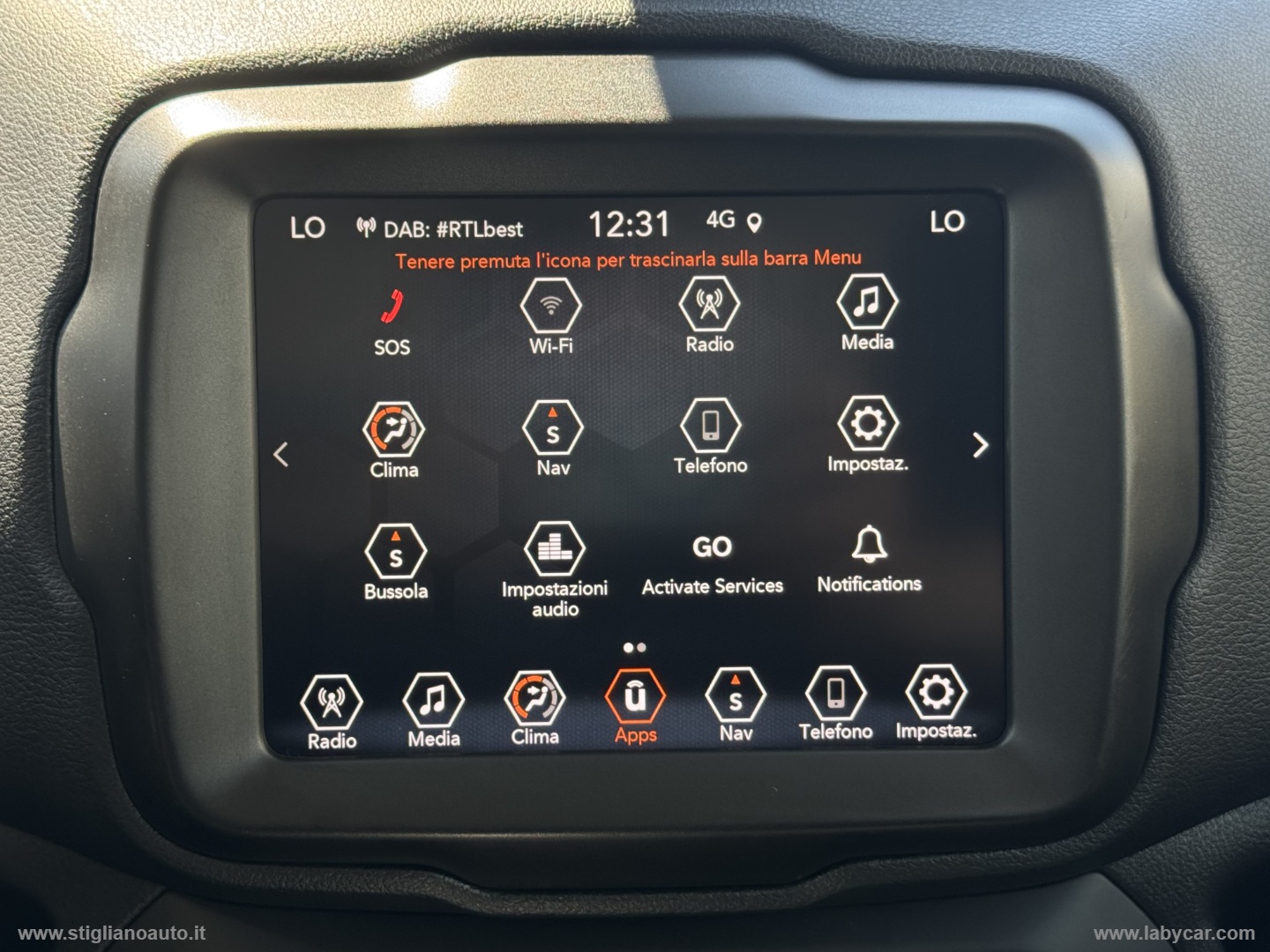 Renegade 1.6 Mjt 130 CV Business UFFICIALE STELLANTIS - immagine 20