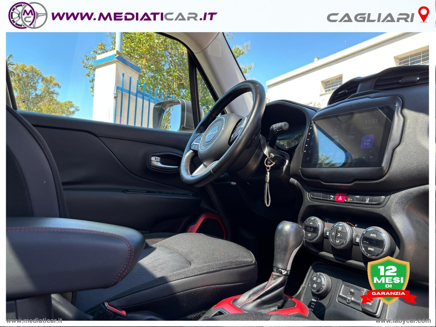 Renegade 2.0 Mjt 170CV 4WD AD.L. Tr.hawk - immagine 20