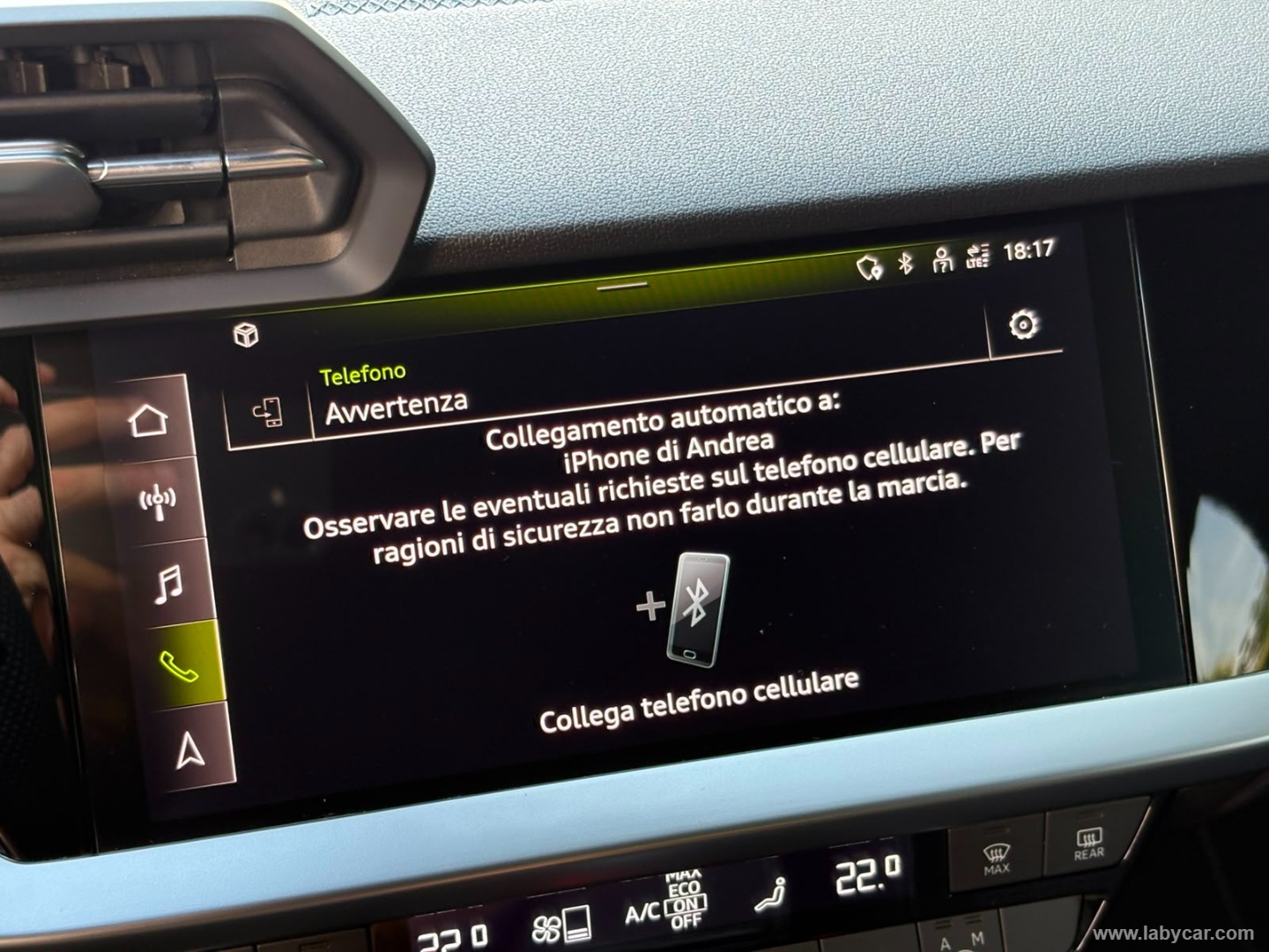 Audi A3 SPB 30 TDI S tronic S line edition - Immagine 20