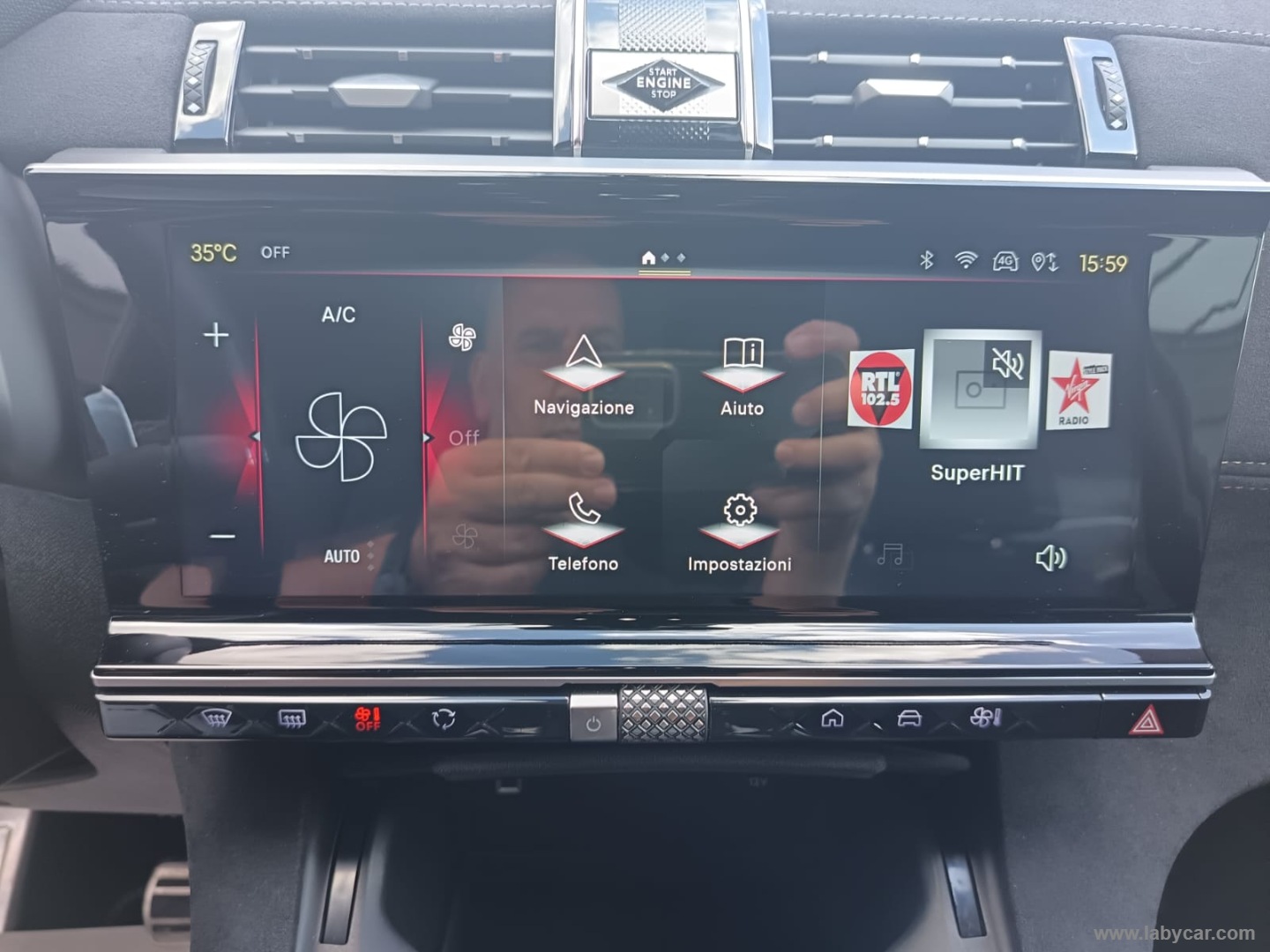 DS AUTOMOBILES DS7 DS 7 E-Tense 300 4x4 Performance Line - Immagine 20