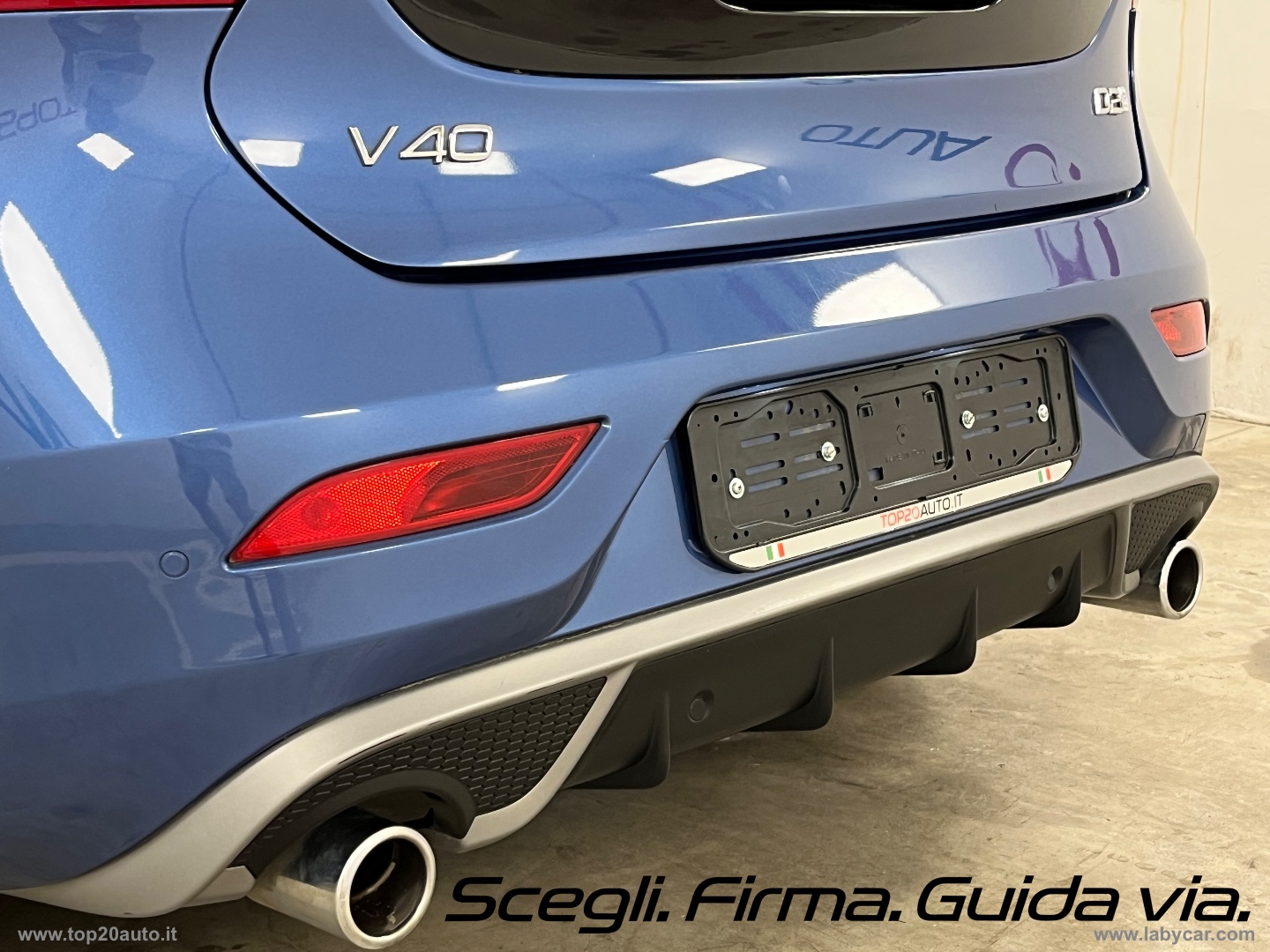 V40 D2 R-design FARI LED|DOPPIO SCARICO - immagine 20
