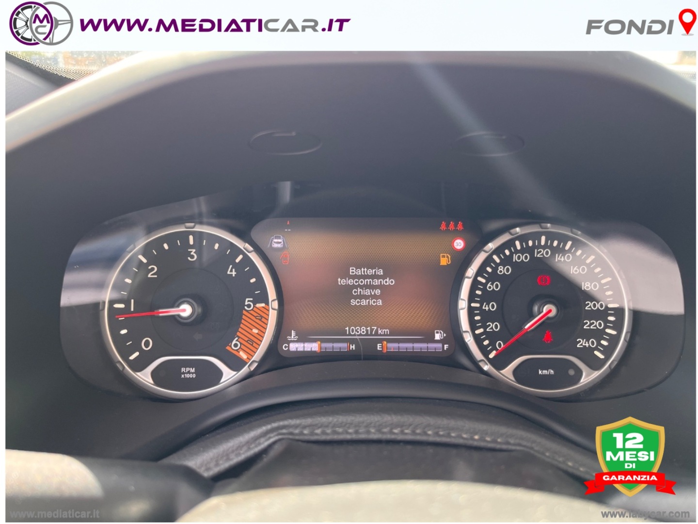 Renegade 1.6 Mjt 120CV Limited - immagine 20