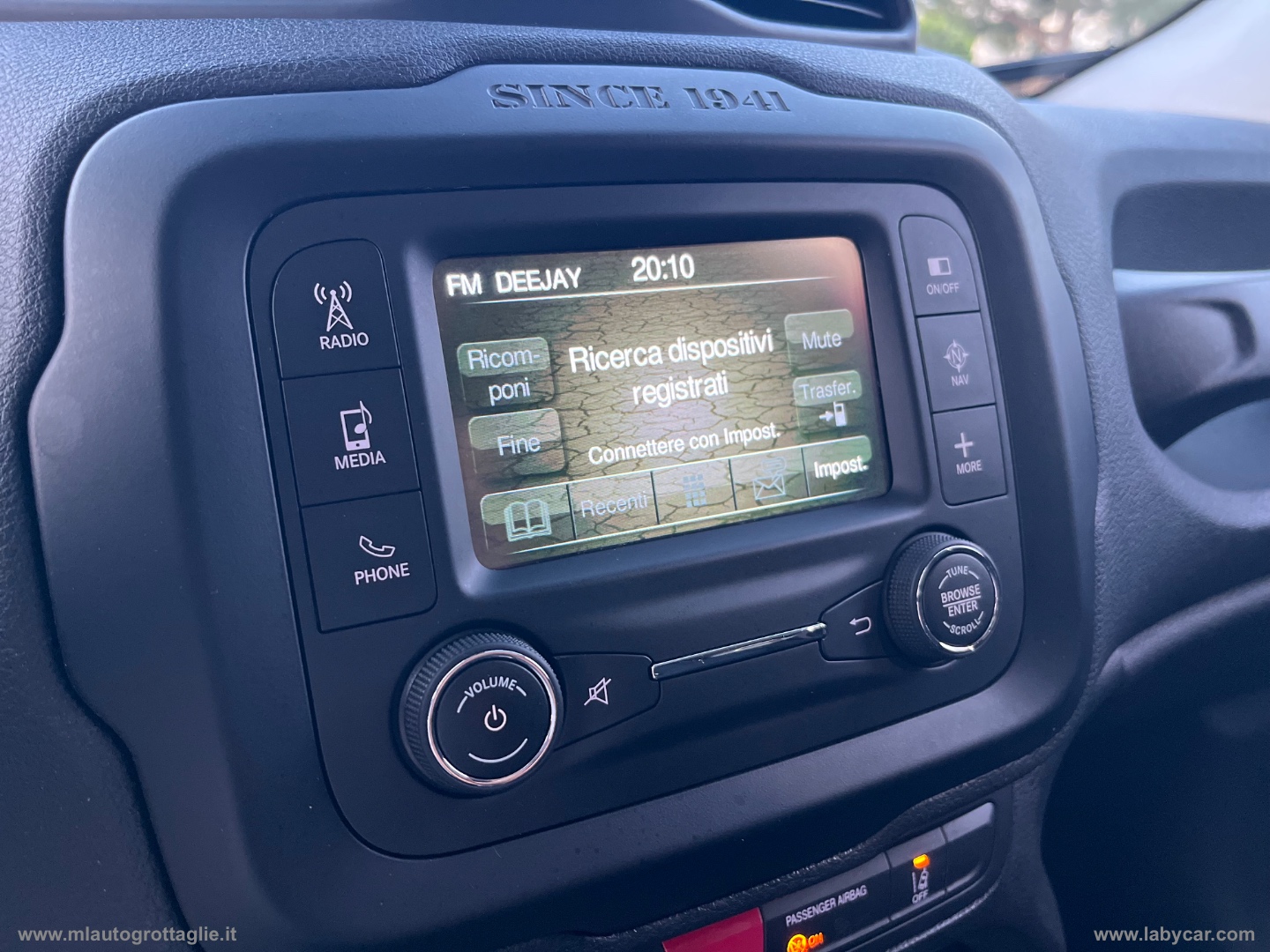 Renegade 1.6 Mjt 120CV Limited TETTO APRIBILE - immagine 20