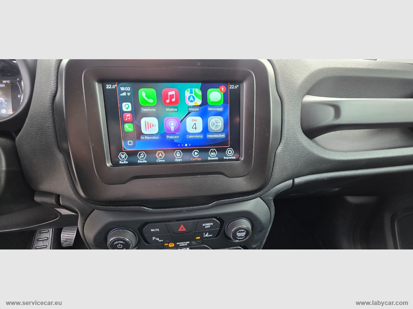 Renegade 1.6 Mjt 130CV Longitude - immagine 20