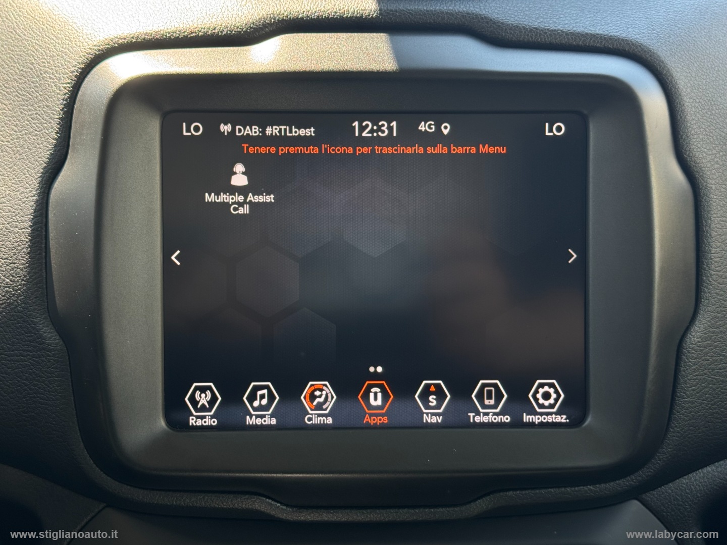 Renegade 1.6 Mjt 130 CV Business UFFICIALE STELLANTIS - immagine 21