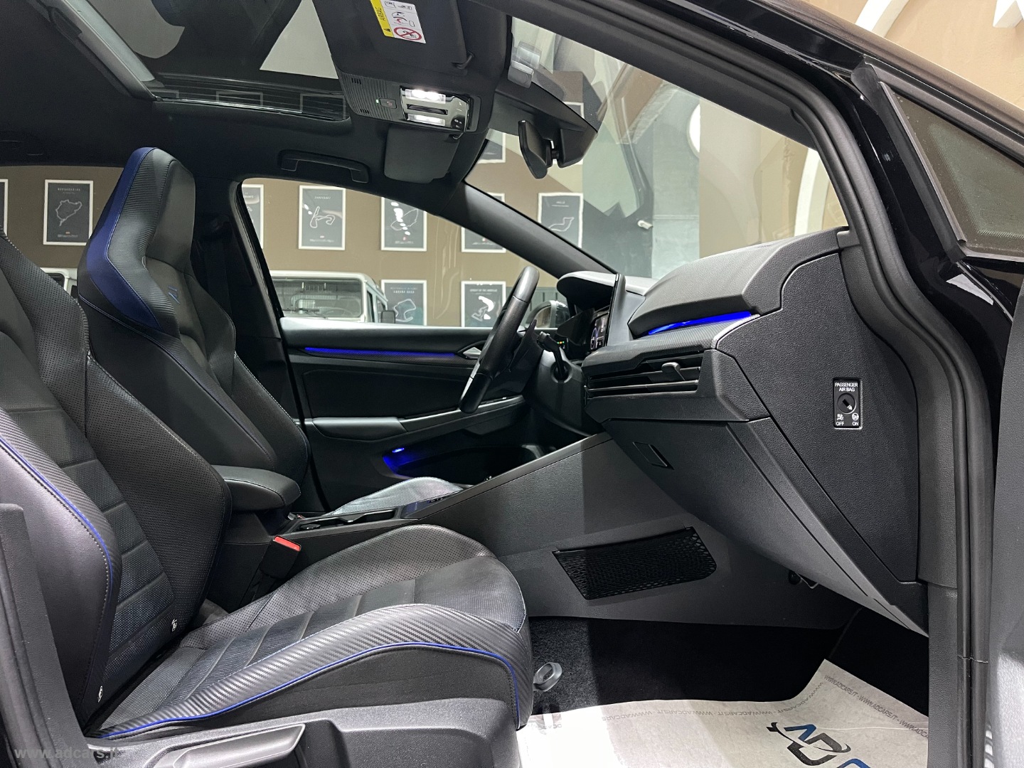 Golf R 2.0 TSI DSG 4Motion *AKRAPOVIC*TETTO*PELLE*ESTORIL*IQ LIGHT - immagine 21