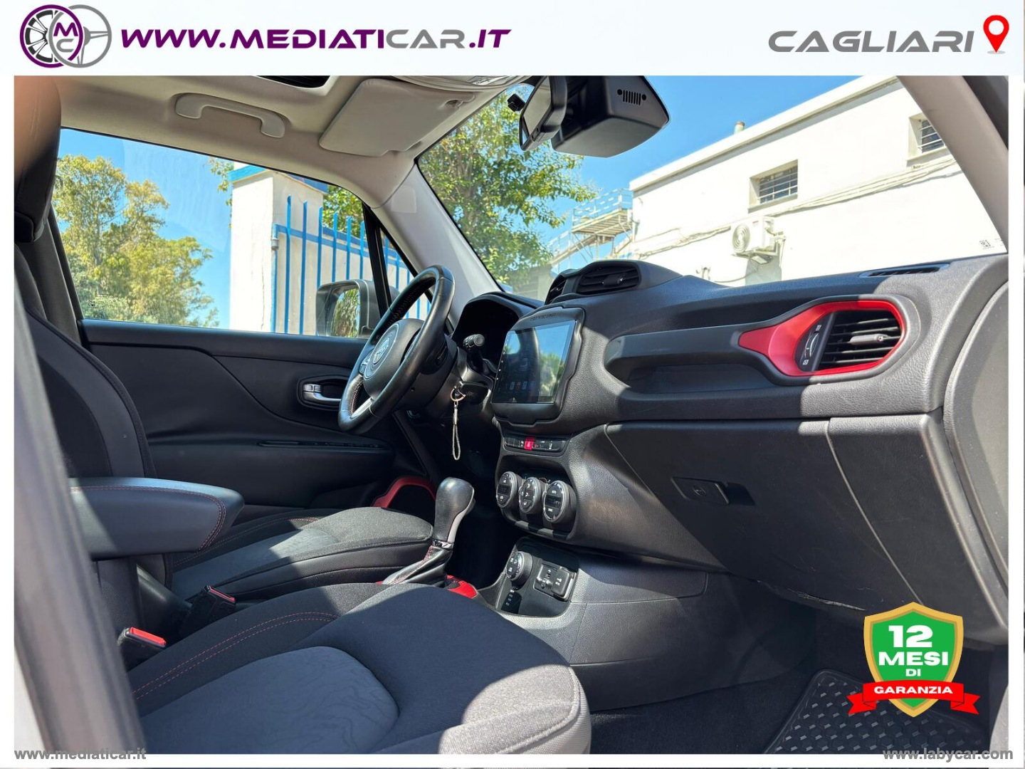 Renegade 2.0 Mjt 170CV 4WD AD.L. Tr.hawk - immagine 21