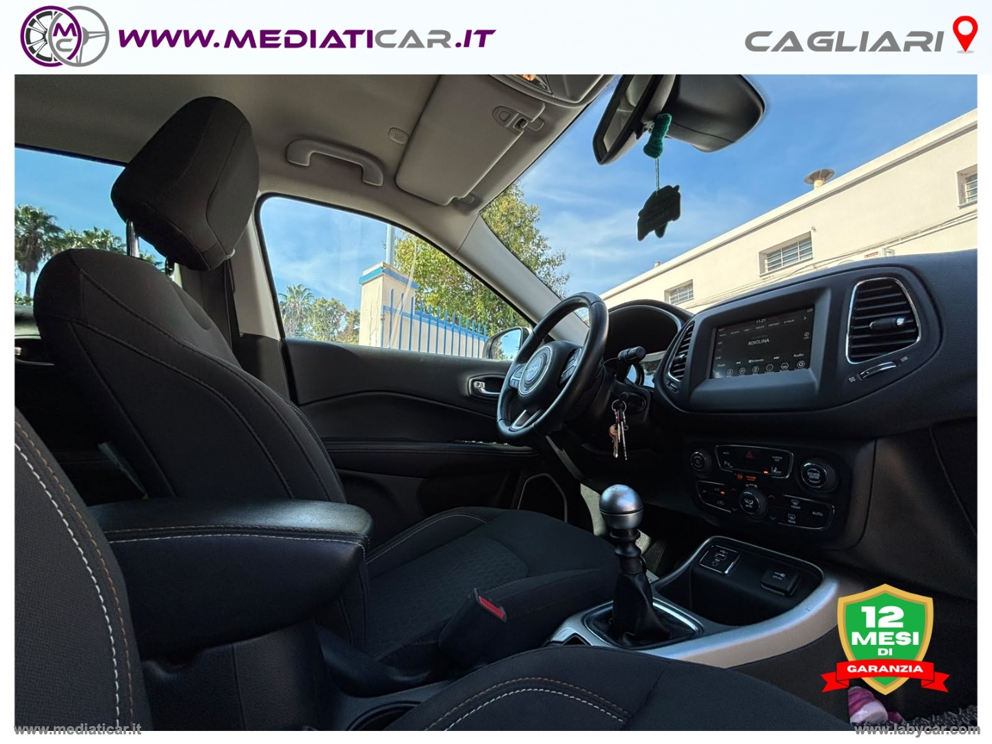Compass 1.6 Mjt II 2WD Longitude - immagine 21