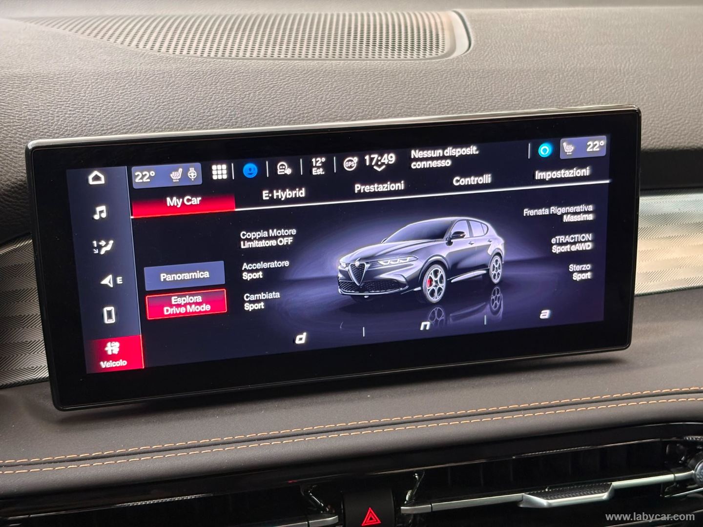 Alfa Romeo Tonale 1.3 280 CV PHEV AT6 Q4 Veloce - Immagine 21
