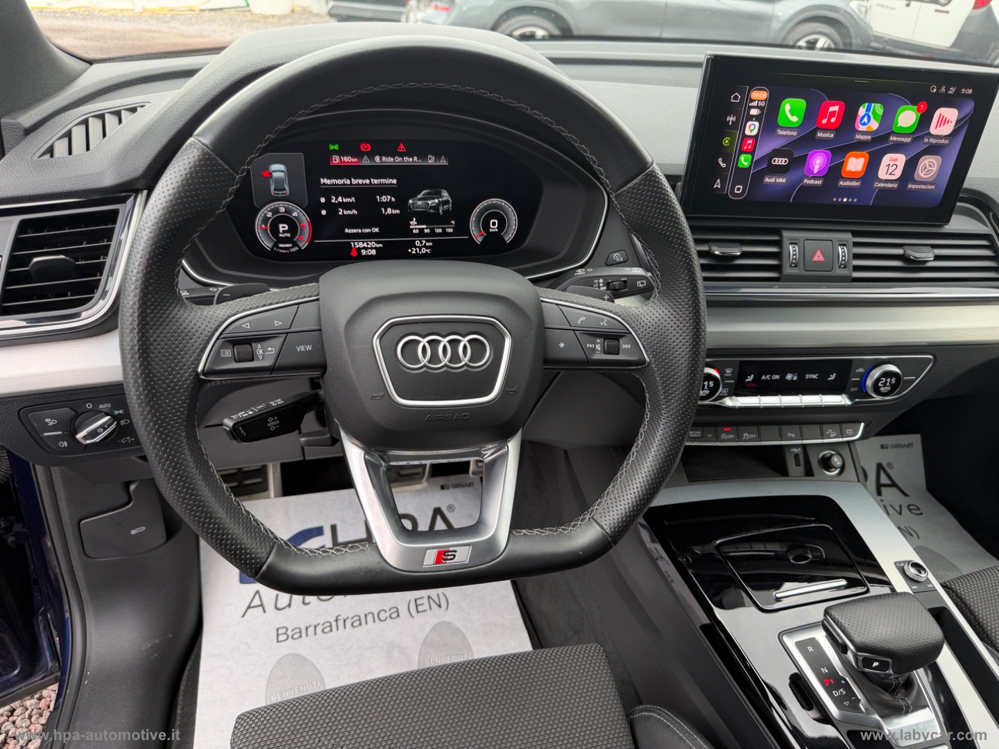 Q5 2.0TDI mild hybrid S-tronic S-line FULL LED PELLE NAVI BLACK EDITION CARPLAY - immagine 21