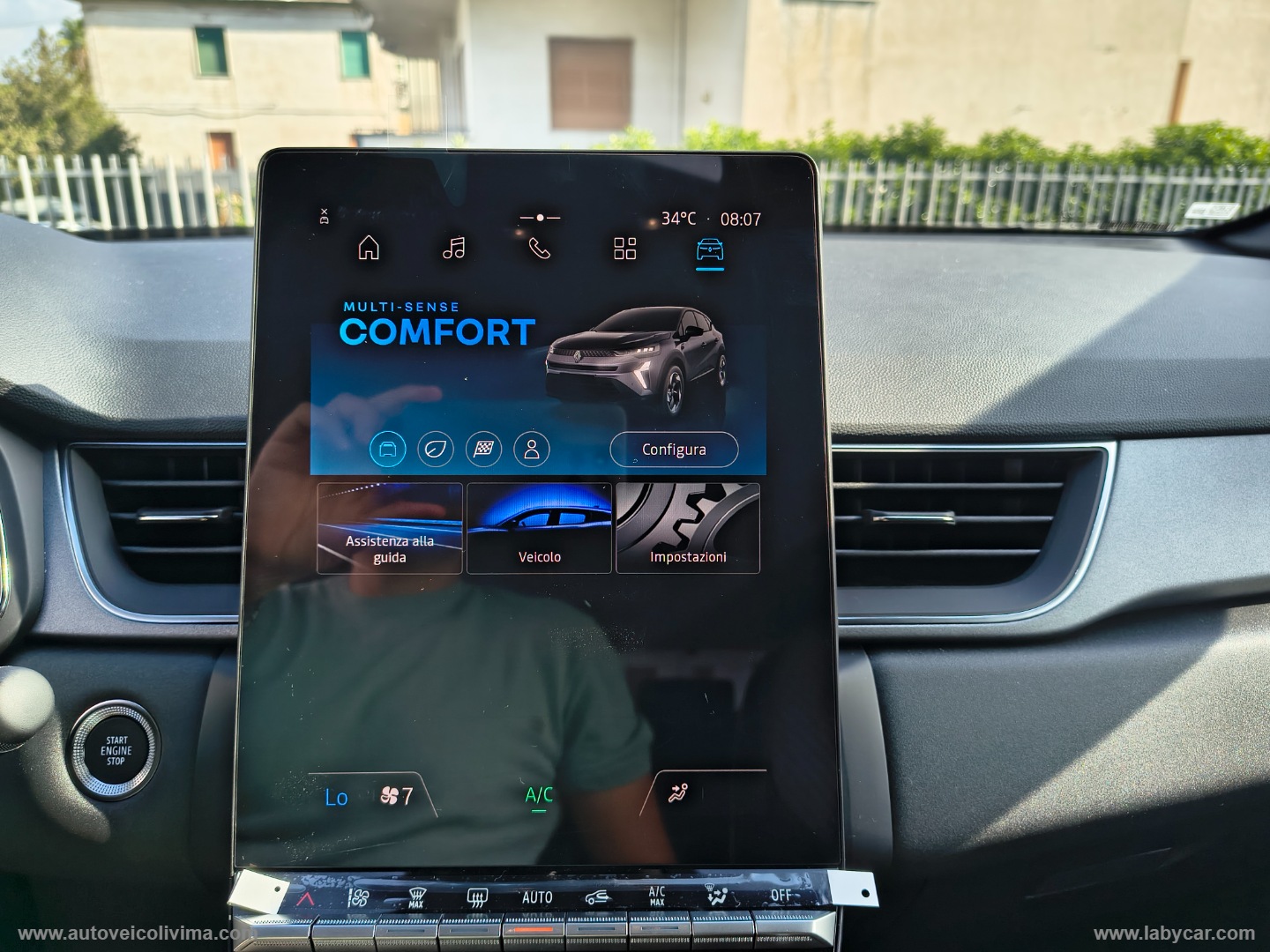 Captur Eco-G 120 CV Techno KM 0 ITALIA - immagine 21