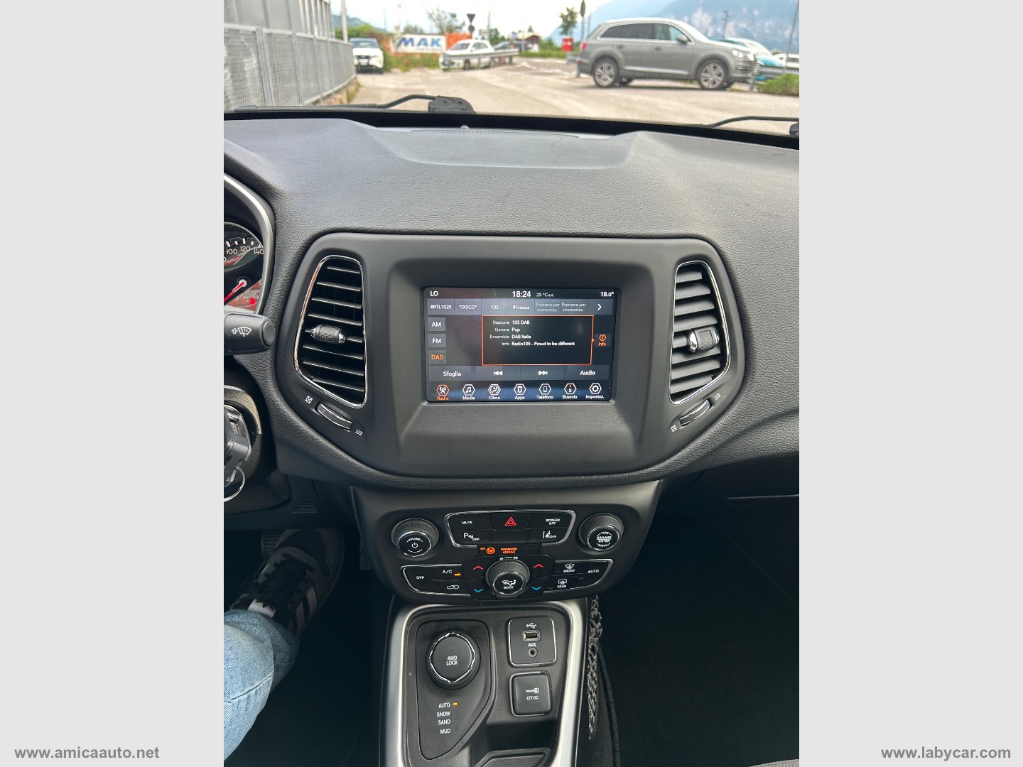 Compass 2.0 Mjt II aut. 4WD Longitude - immagine 21