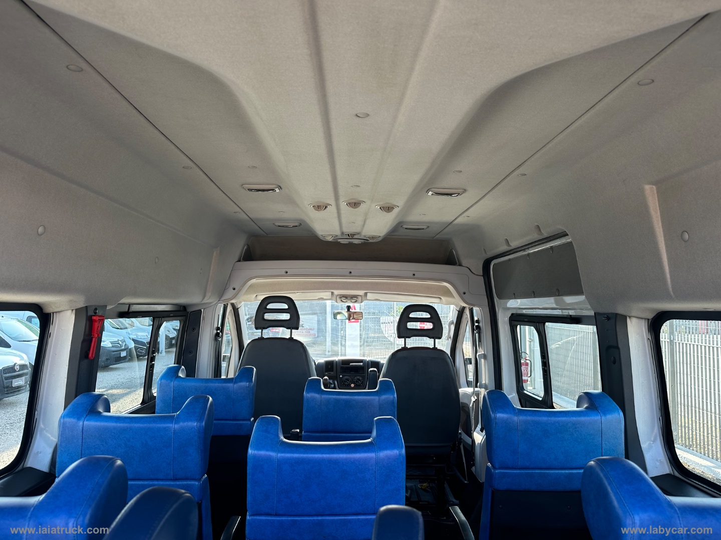 Ducato 9 POSTI RAMPA DISABILI ELET.2.3 MJT 120CV TETTO ALTO - immagine 21