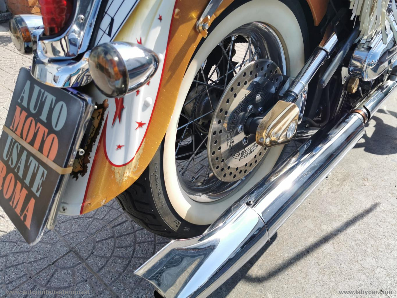 Softail DELUXE Trasf. CARB./GRAFICA ELVIS RATE AUTO MOTO SCOOTER - immagine 21