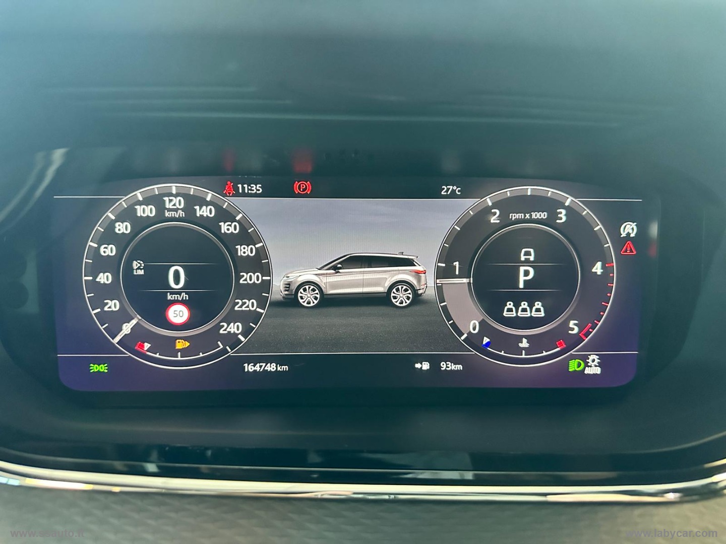 RR Evoque 2.0D L.Flw 150 AWD R-Dyn.HSE TAGLIANDI CERTIFICATI!! - immagine 21