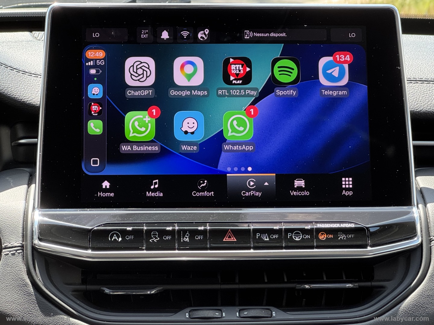 Compass 1.6 Mjt II 2WD Limited - immagine 22