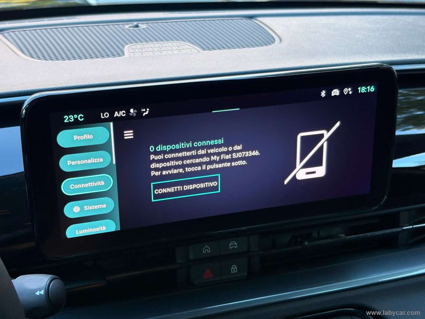 Fiat 600 Hybrid 145 CV DCT MHEV Icon - Immagine 22