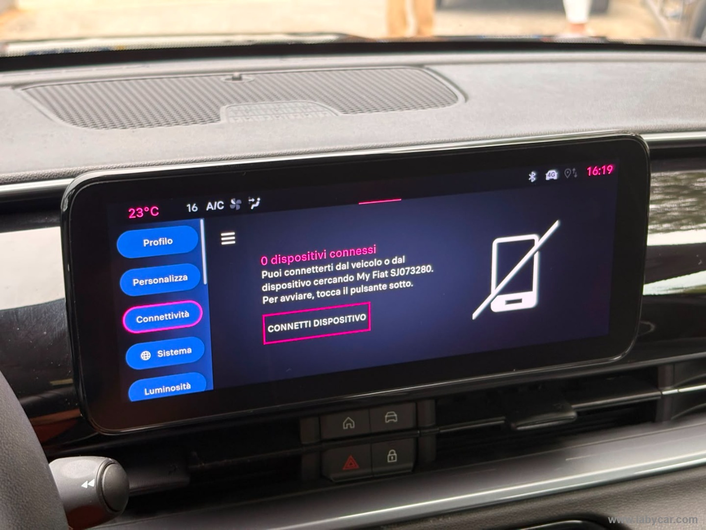 Fiat 600 Hybrid 145 CV DCT MHEV Icon - Immagine 22