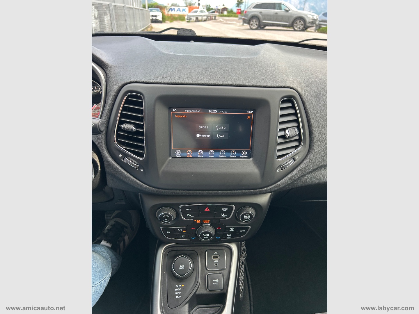 Compass 2.0 Mjt II aut. 4WD Longitude - immagine 22