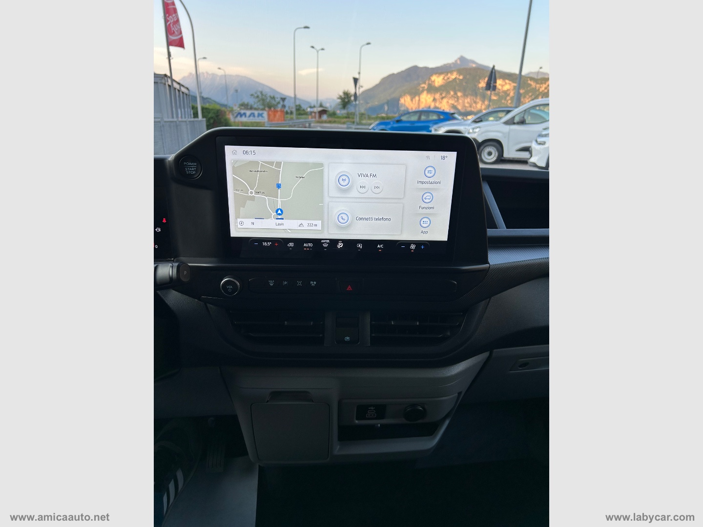Transit Custom 320 2.0 EcoBlue 136cv AT8 AWD PC F.Trend 4X4 POCHI KM - immagine 22