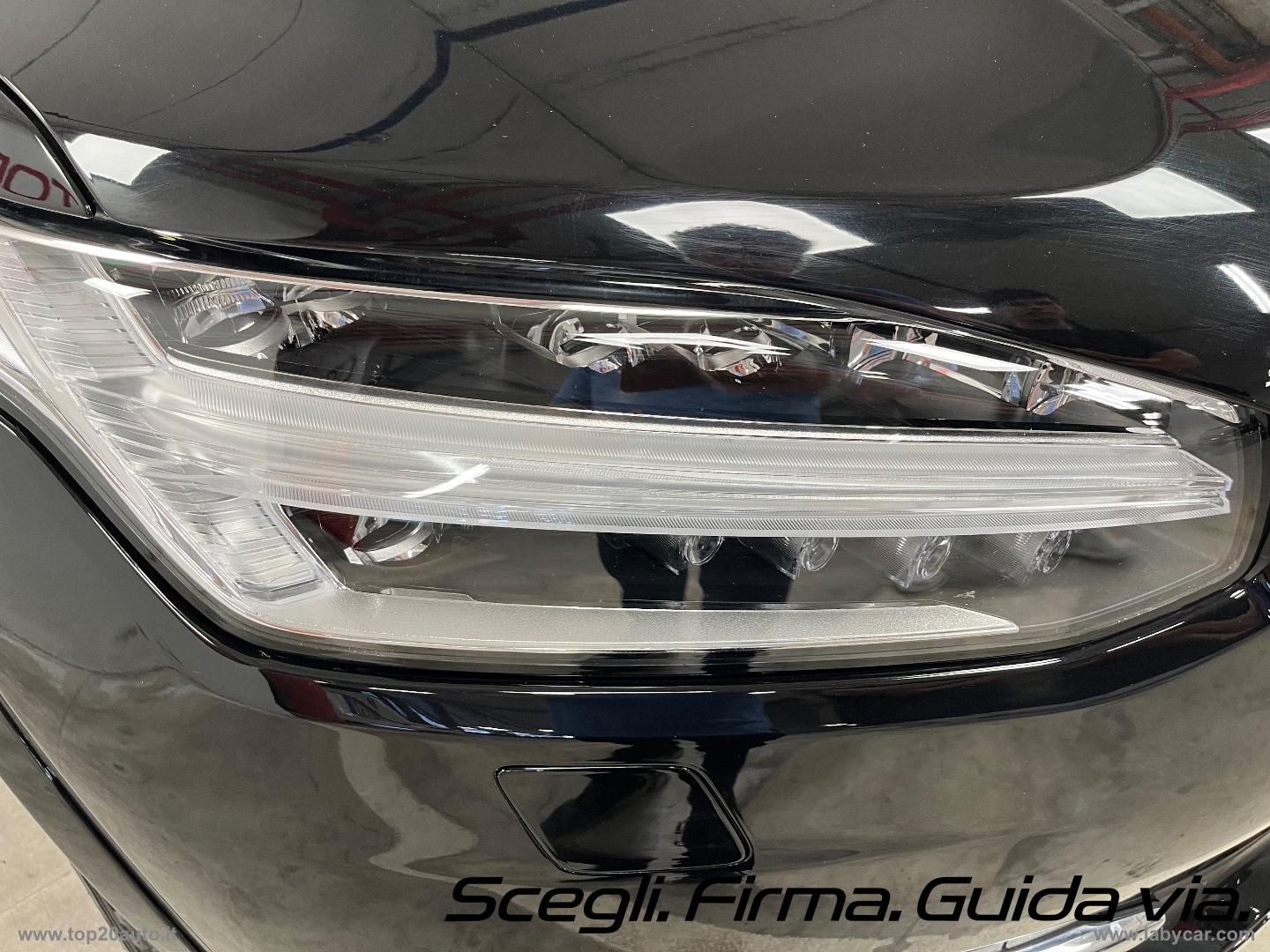 XC90 D5 AWD Geartronic Inscription|TOTAL BLACK|PELLE TOTALE - immagine 22