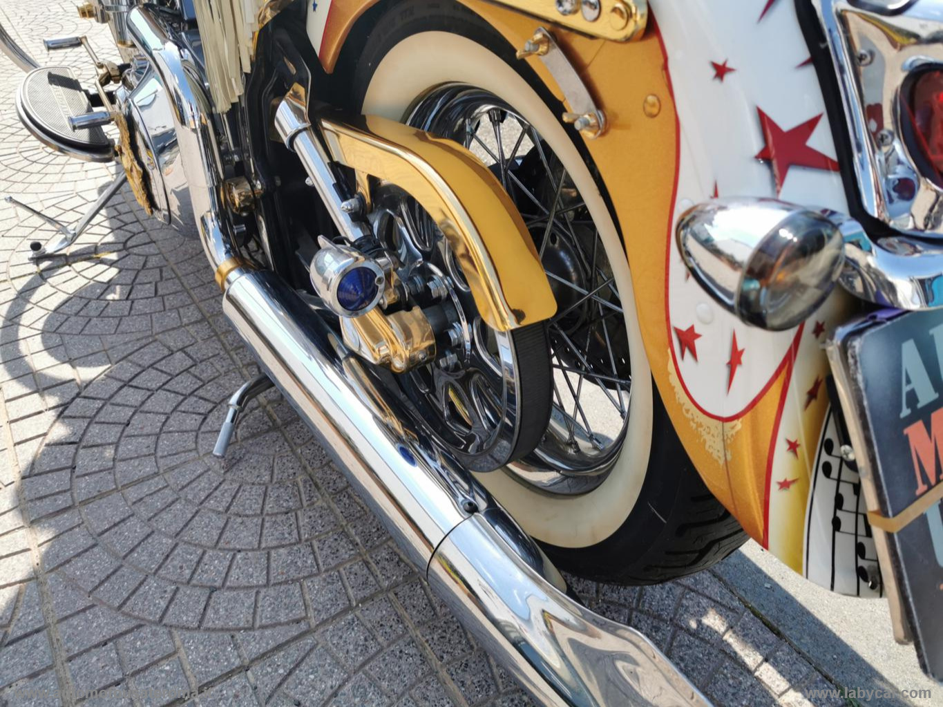 Softail DELUXE Trasf. CARB./GRAFICA ELVIS RATE AUTO MOTO SCOOTER - immagine 22