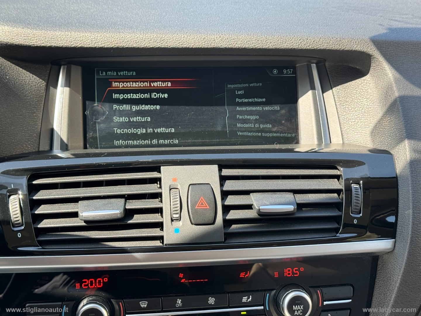 X3 xDrive20d xLine TETTO PELLE TAGL.BMW - immagine 23