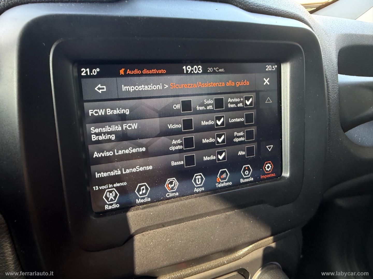 Renegade 1.0 T3 Limited UNIPROPRIETARIO - immagine 23