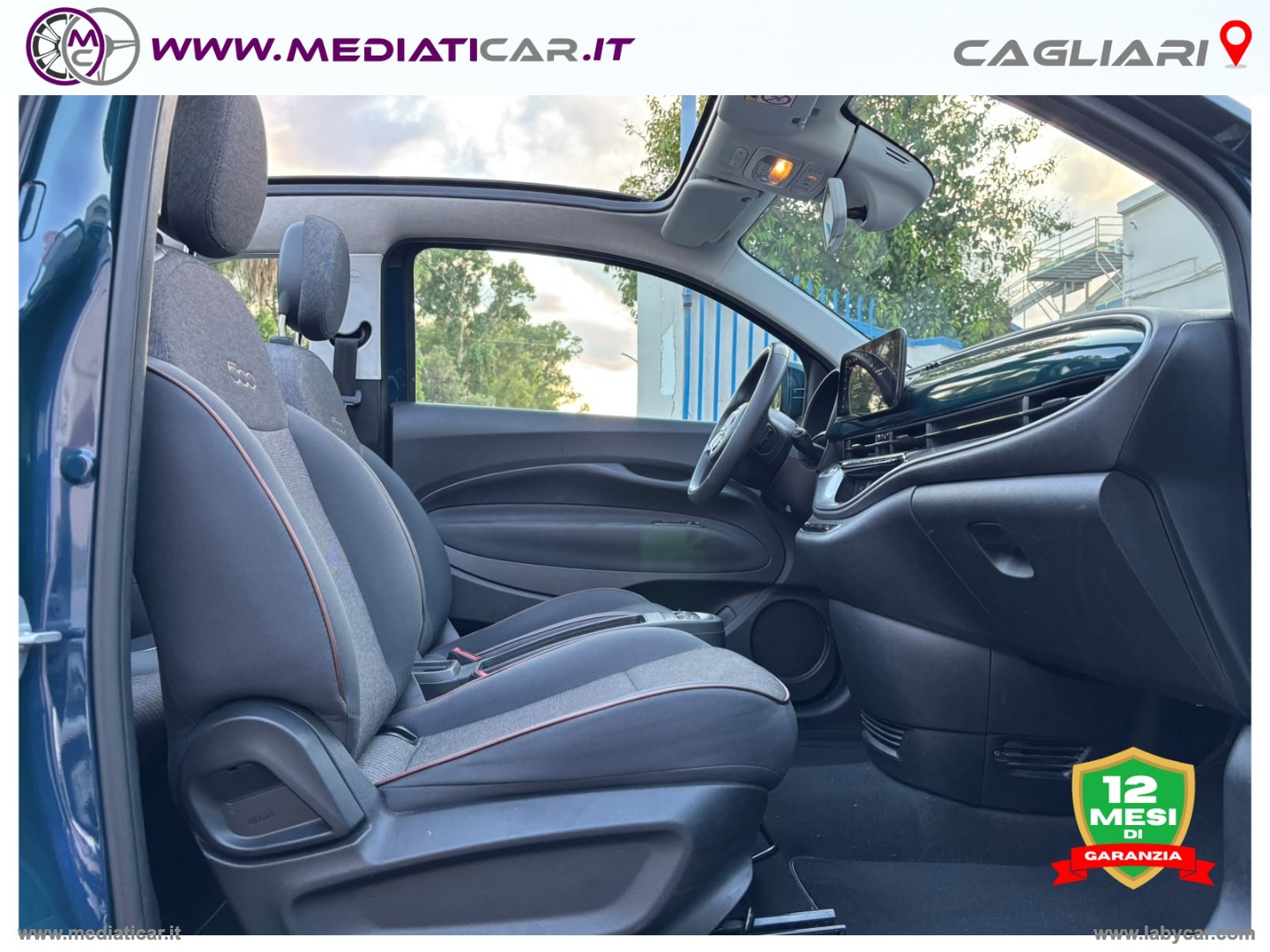 500 Cabrio 42 kWh - immagine 23