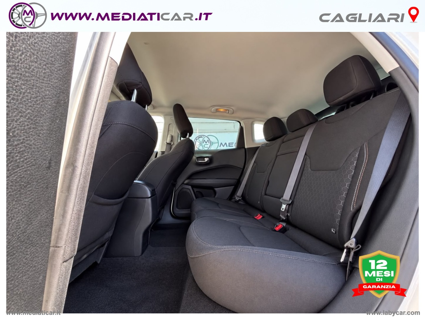Compass 1.6 Mjt II 2WD Longitude - immagine 23