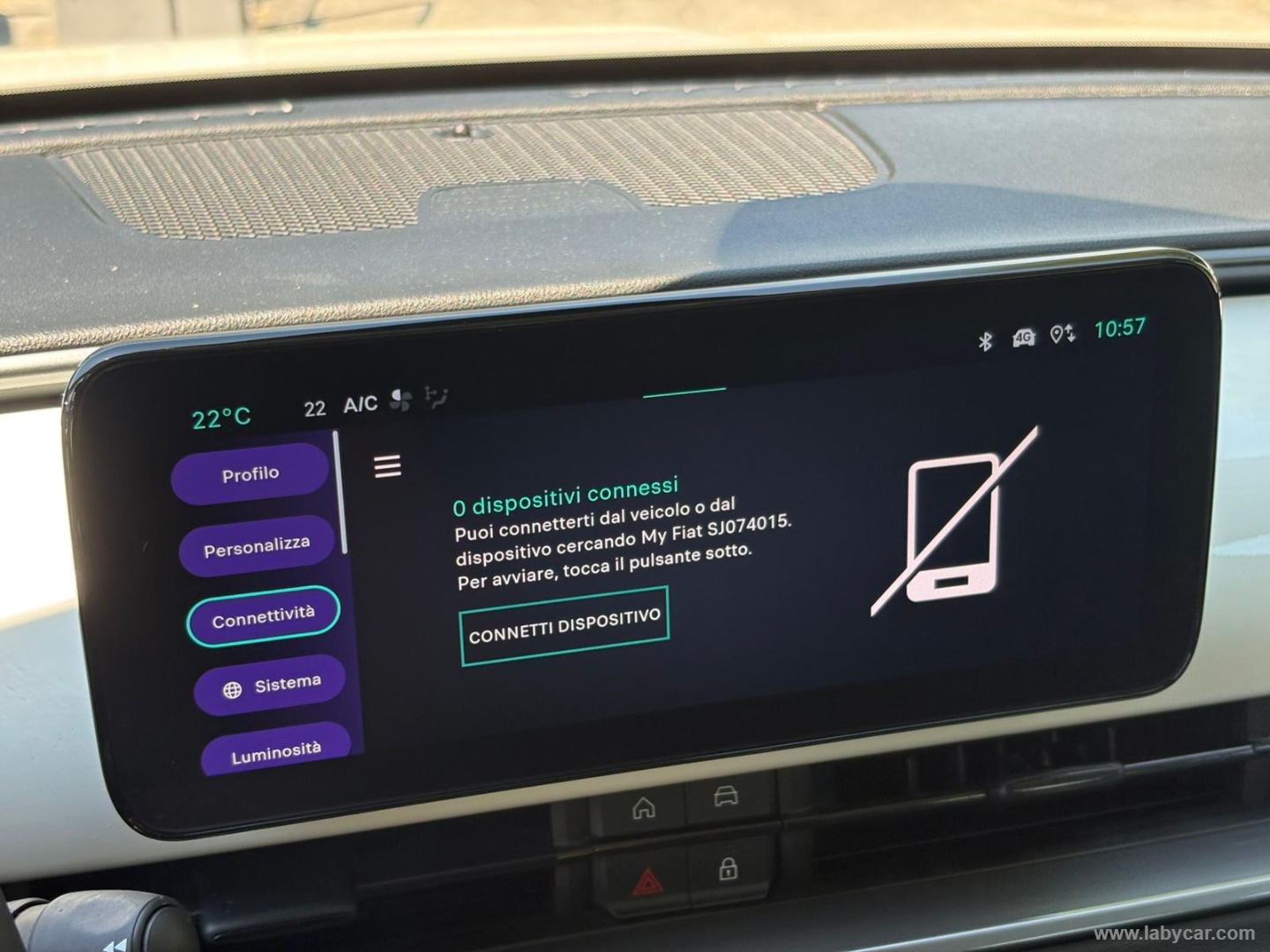 Fiat 600 Hybrid 145 CV DCT MHEV Icon - Immagine 23