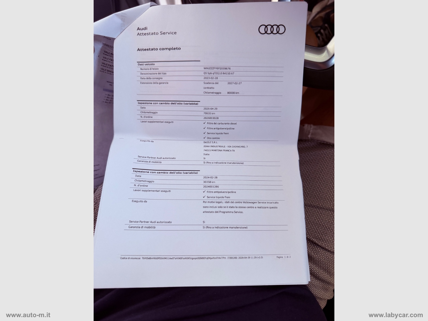 Q5 SPB 40 TDI quattro S tr. S line plus - immagine 23