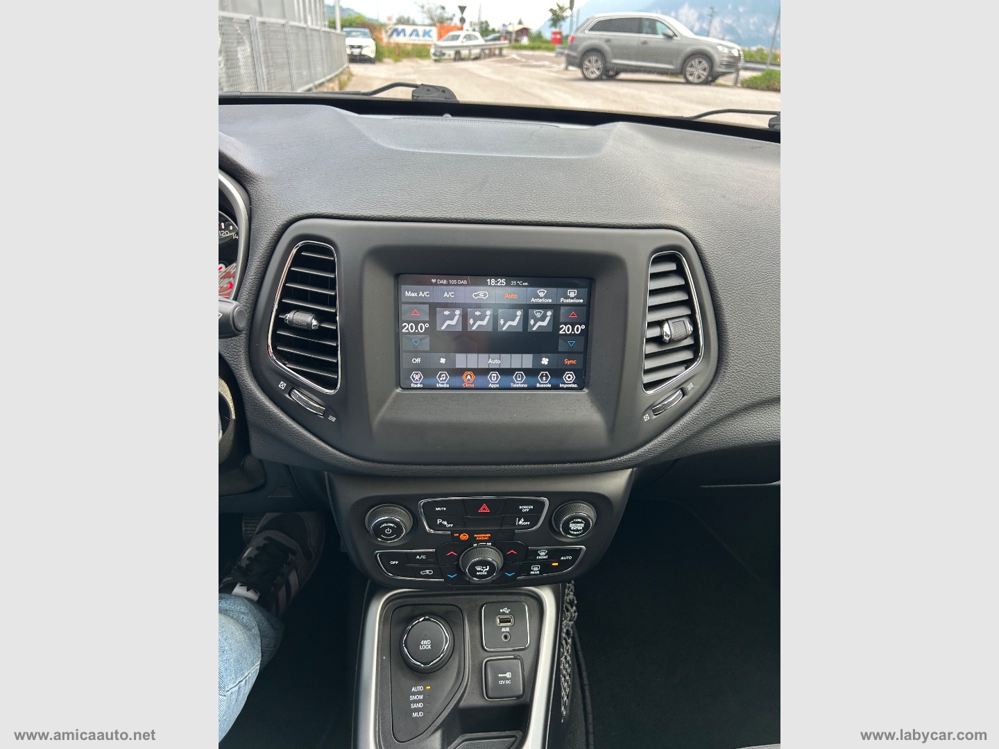 Compass 2.0 Mjt II aut. 4WD Longitude - immagine 23