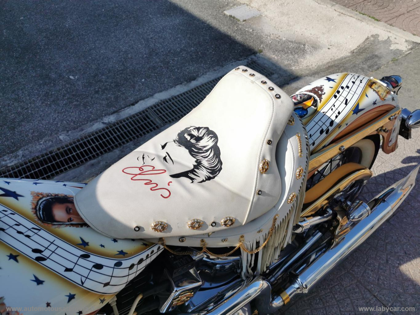 Softail DELUXE Trasf. CARB./GRAFICA ELVIS RATE AUTO MOTO SCOOTER - immagine 23
