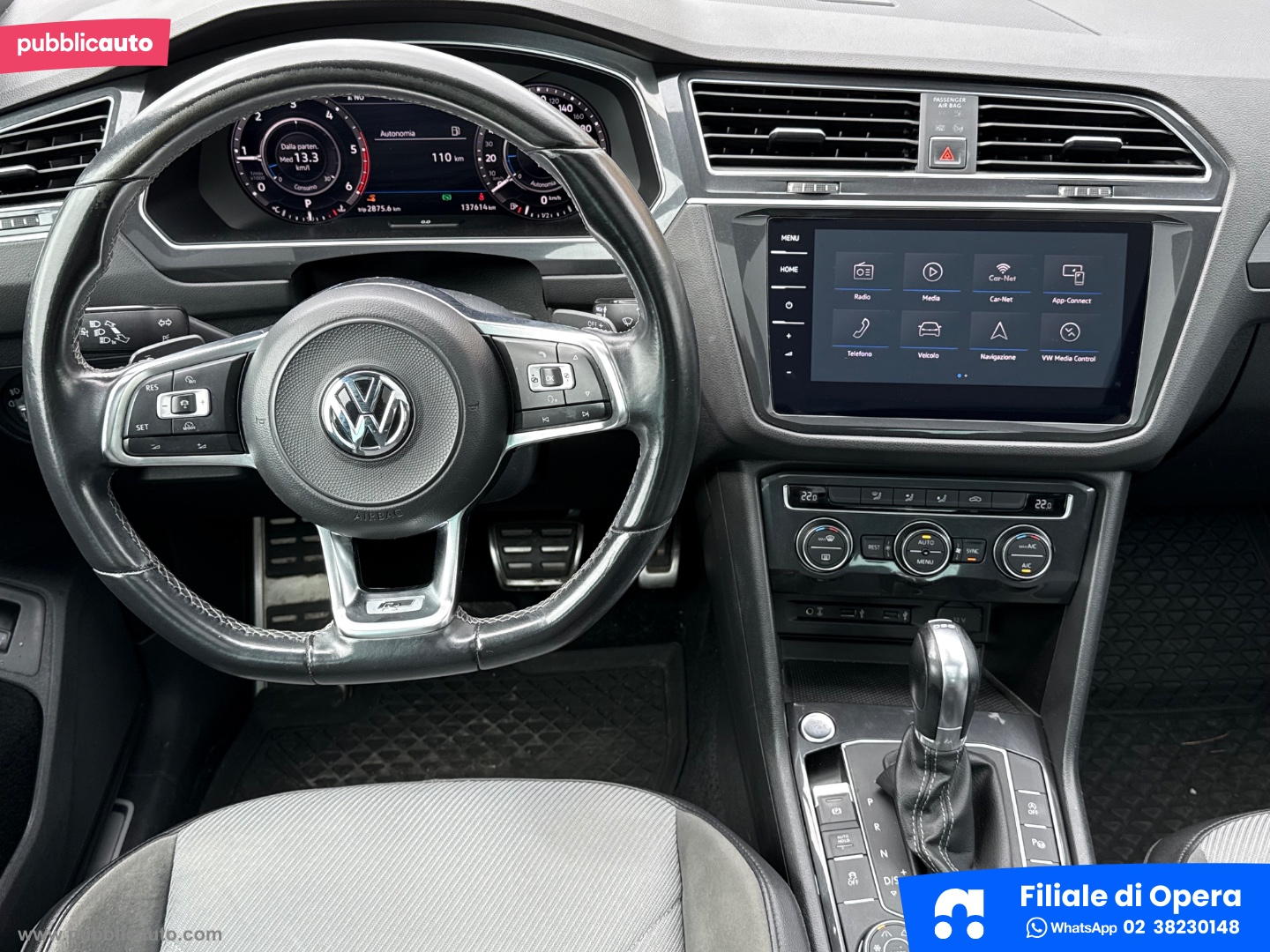 Tiguan 2.0 BiTDI DSG 4M. Adv. R-Line BMT - immagine 23