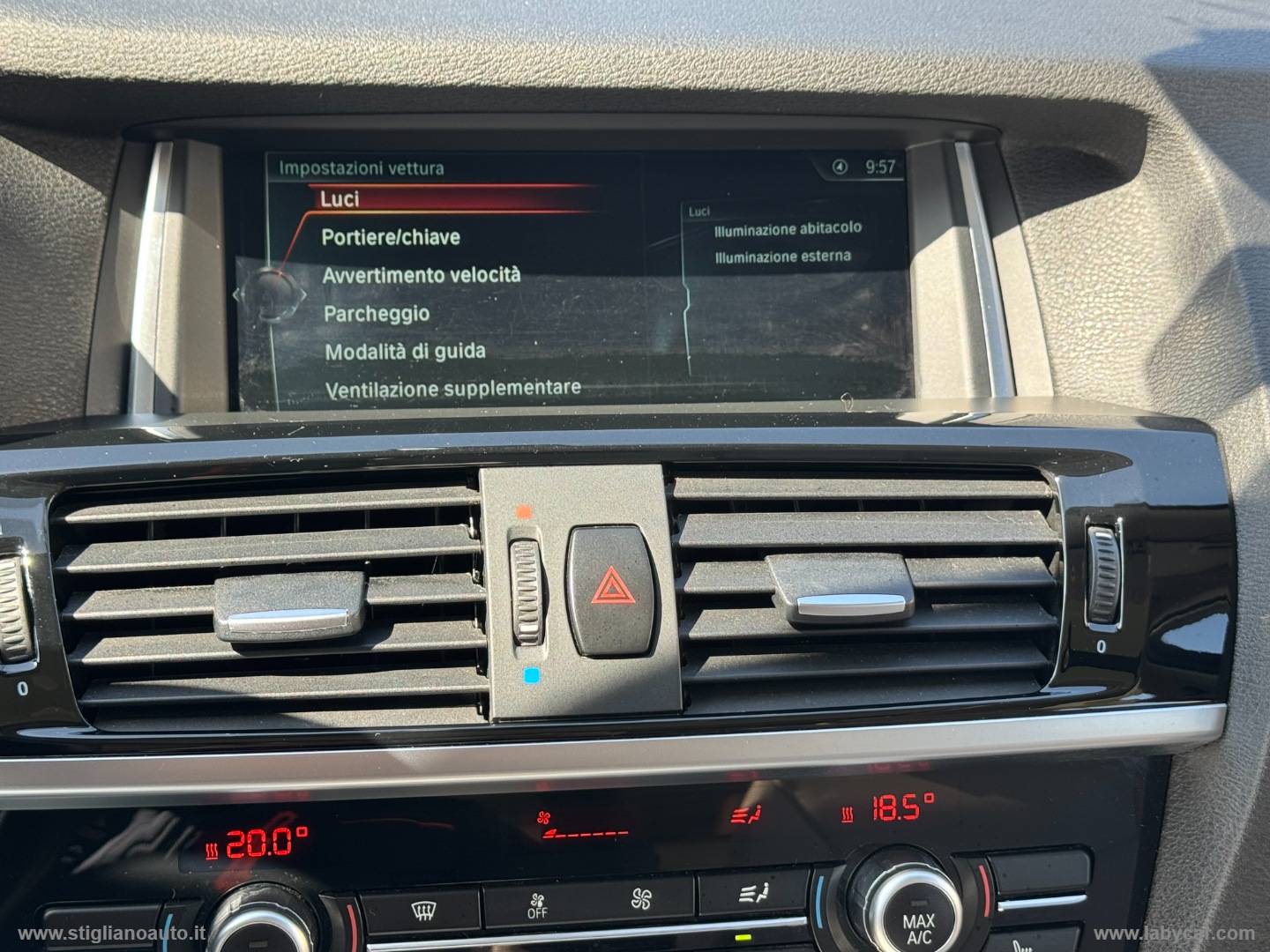 X3 xDrive20d xLine TETTO PELLE TAGL.BMW - immagine 24