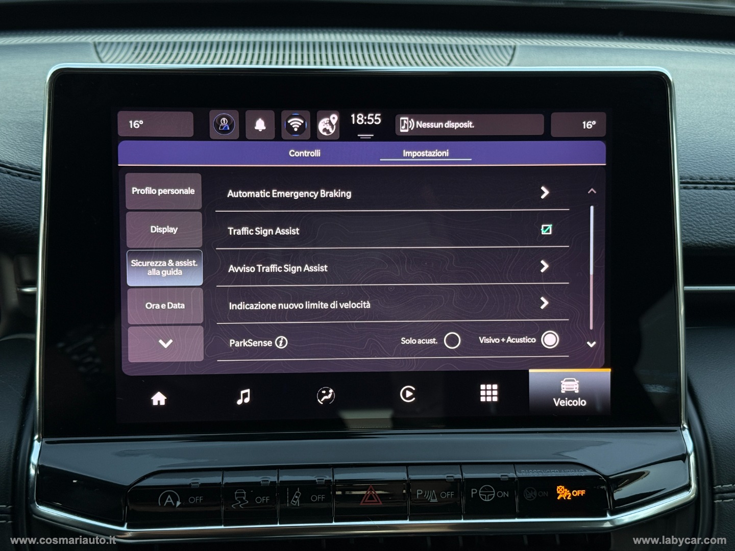 Compass 1.6 Mjt II 2WD Limited - immagine 24