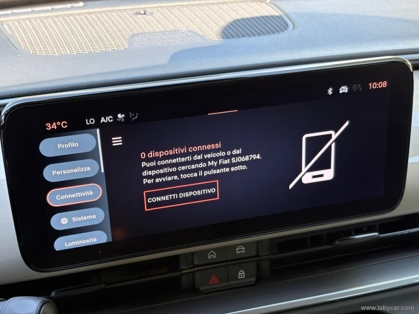 Fiat 600 Hybrid 145 CV DCT MHEV Icon - Immagine 24