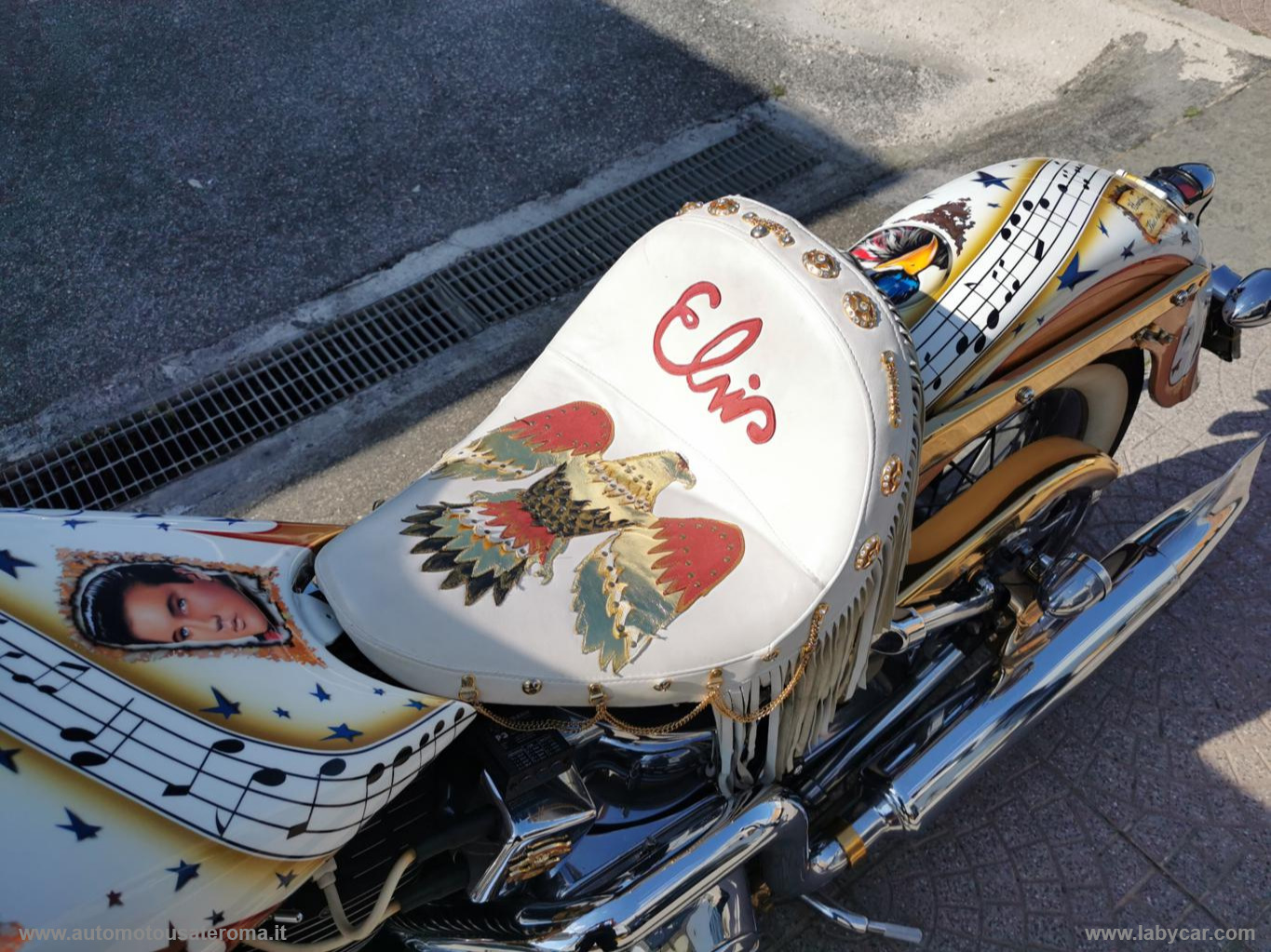 Softail DELUXE Trasf. CARB./GRAFICA ELVIS RATE AUTO MOTO SCOOTER - immagine 24