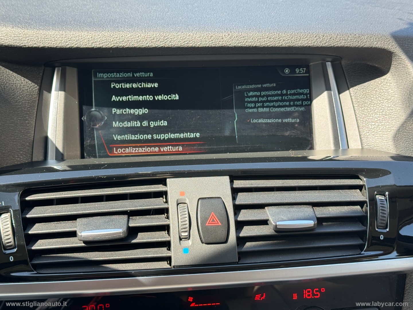 X3 xDrive20d xLine TETTO PELLE TAGL.BMW - immagine 25