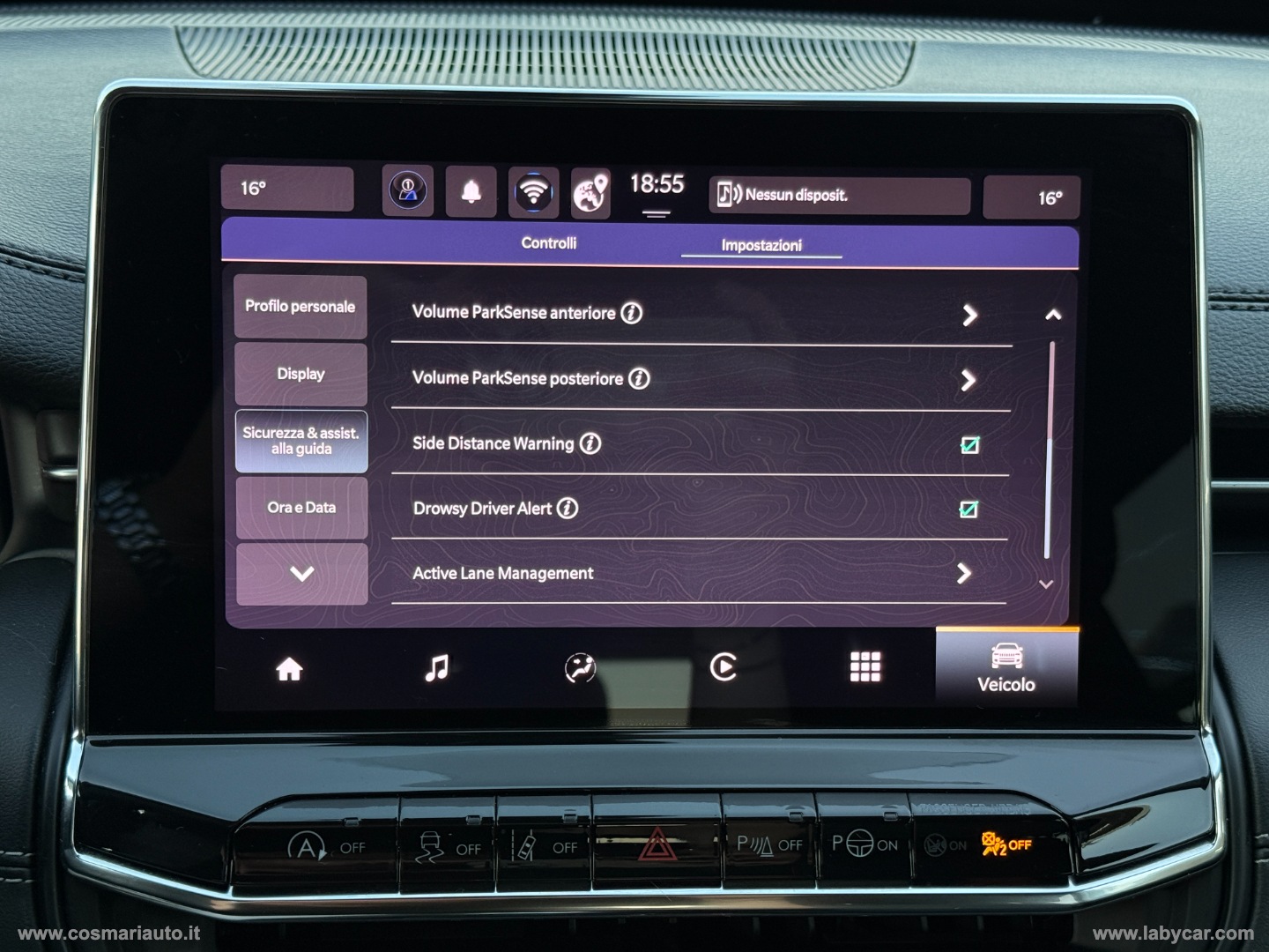 Compass 1.6 Mjt II 2WD Limited - immagine 25