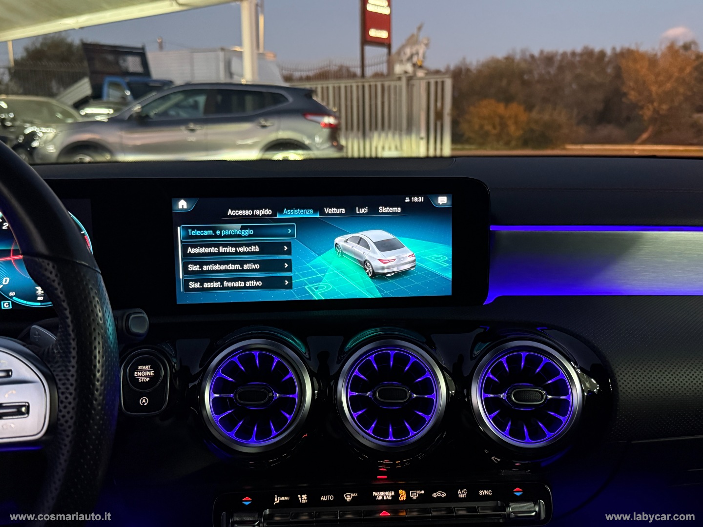 CLA 220 d Automatic Premium TETTO - immagine 25
