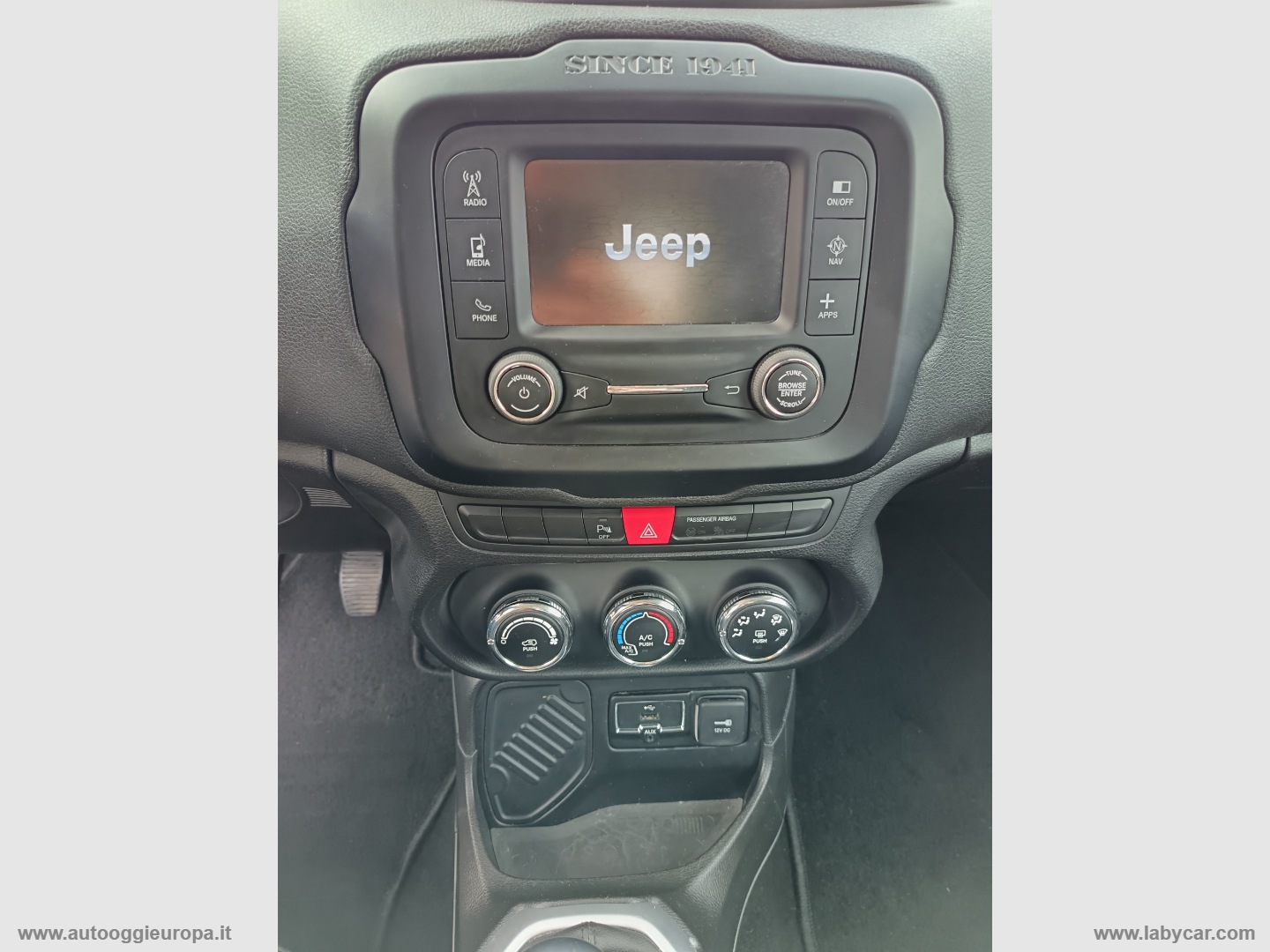 Renegade 1.4 T-Jet 120 CV Longitude GPL IMPIANTO DI SERIE - immagine 25