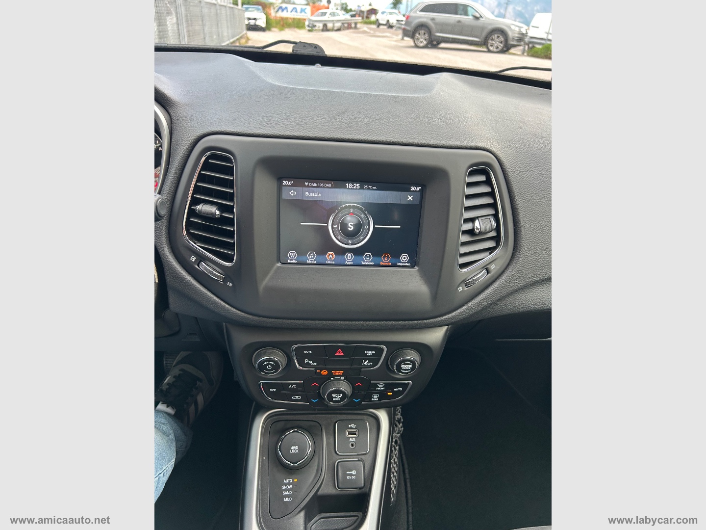 Compass 2.0 Mjt II aut. 4WD Longitude - immagine 25